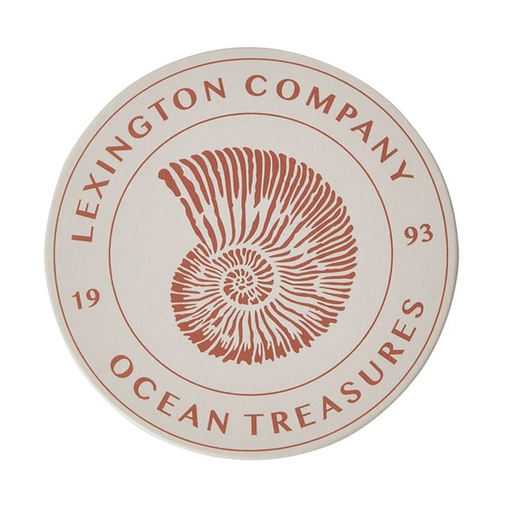 Ocean Treasures coasters 6-pack - Blue - Lexington