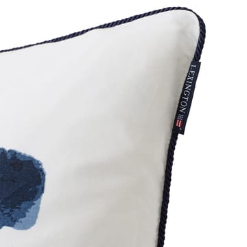 Ocean Treasures Twill pillowcase 50x50 cm - White-blue - Lexington