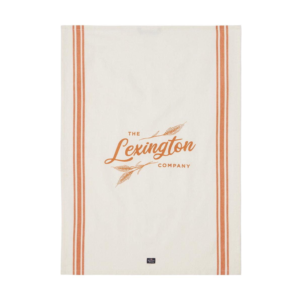 Lexington Organic Cotton kitchen towel 50x70 cm White-orange