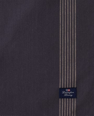 Organic Cotton Oxford napkin 50x50 cm - Dark gray-beige - Lexington