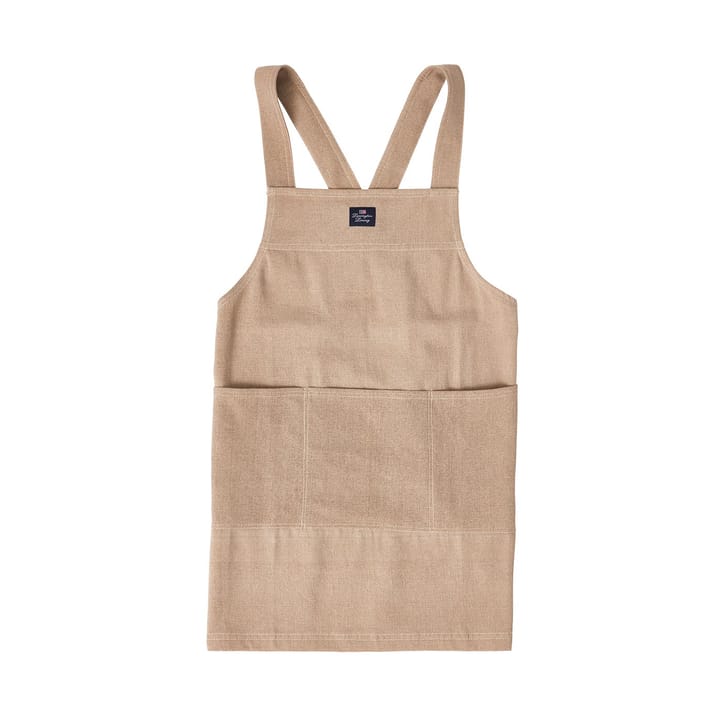 Organic Cotton Twill apron - Beige - Lexington