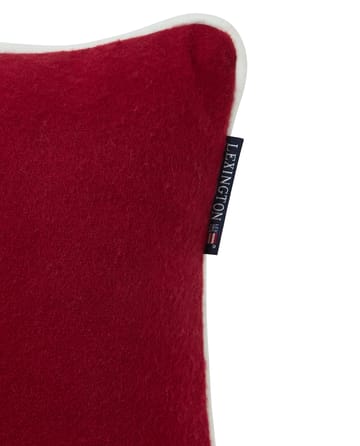 Ornament wool mix cushion 30x40 cm - Red-white - Lexington