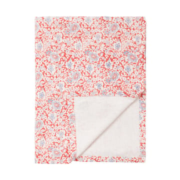 Printed Flowers Recycled Cotton tablecloth 150x250 cm - Coral - Lexington