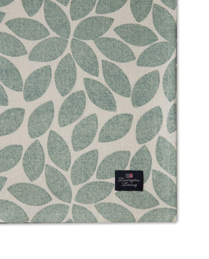 Printed Leaves tablecloth 150x250 cm, Green Lexington