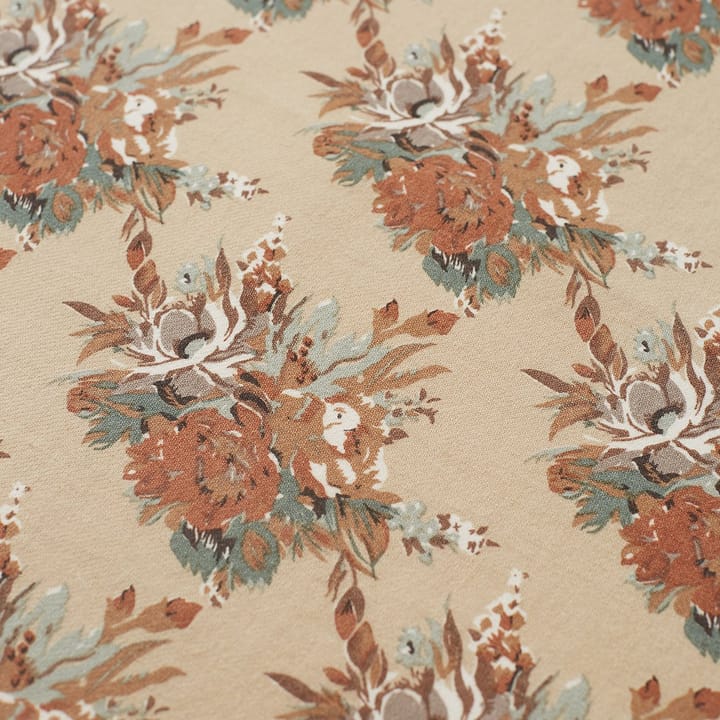 Printed Multi Flower cotton tablecloth 150x250 cm - light beige-multi - Lexington