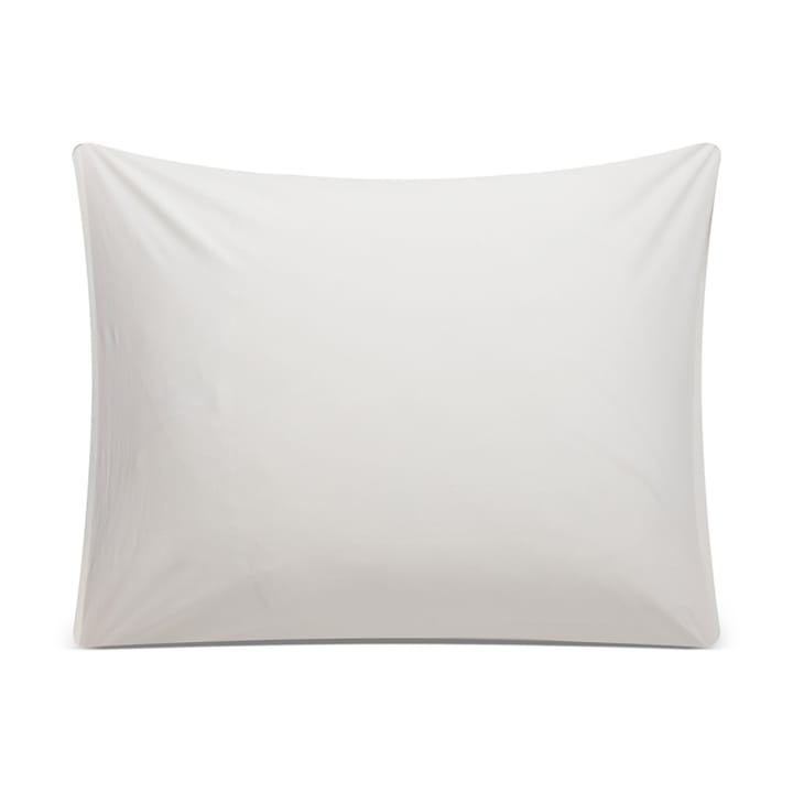 Printed Organic Cotton Poplin pillowcase 50x60 cm - White-grey - Lexington