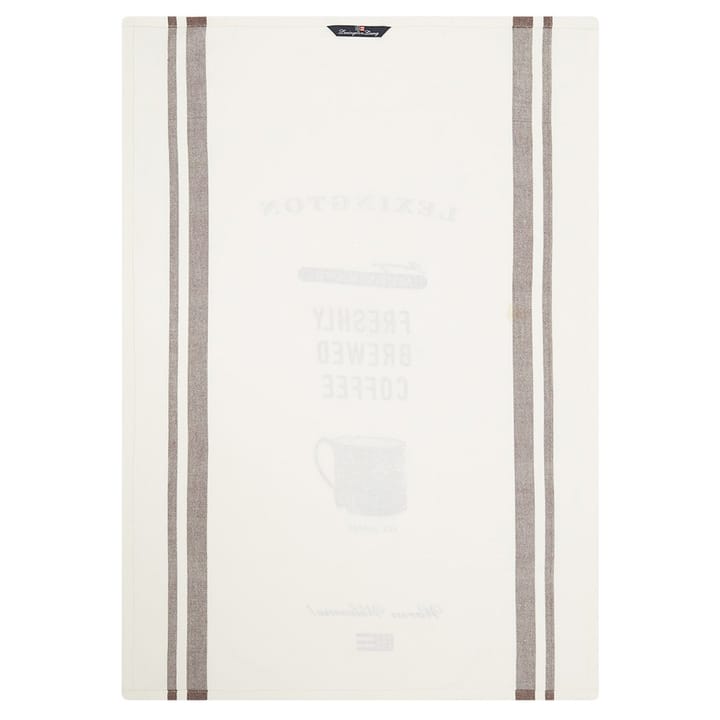 Printed Twill Coffee kitchen towel 50x70 cm - white - Lexington