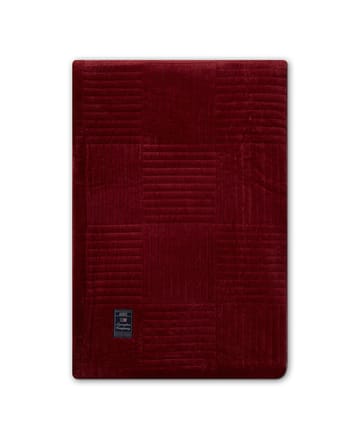 Quilted Cotton Velvet Star throw 240x260 cm - Red - Lexington