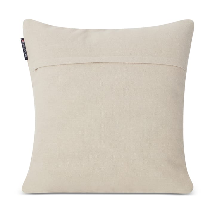 Rope Deco Canvase pillowcase 50x50 cm, Light beige-white Lexington