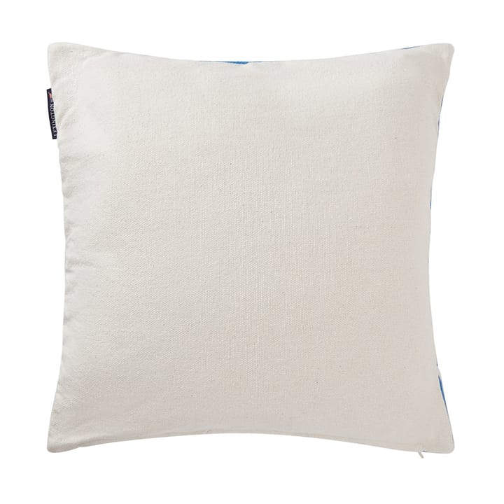 Rope Wave Cotton Canvas cushion cover 50x50 cm - Blue - Lexington