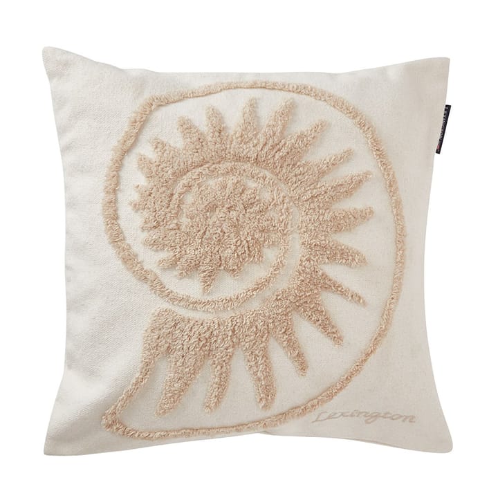 Rug Shell Cotton Canvas cushion cover 50x50 cm - White - Lexington