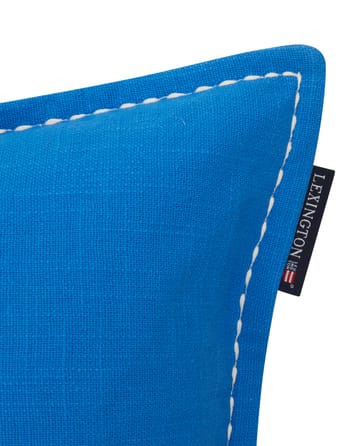 Sea Sand Salt Logo Embroidered pillowcase 50x50 cm - Blue-white - Lexington