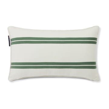 Side Striped cushion small 30x50 cm - White-green - Lexington