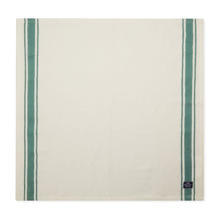 Side Stripes fabric napkin 50x50 cm - Green - Lexington