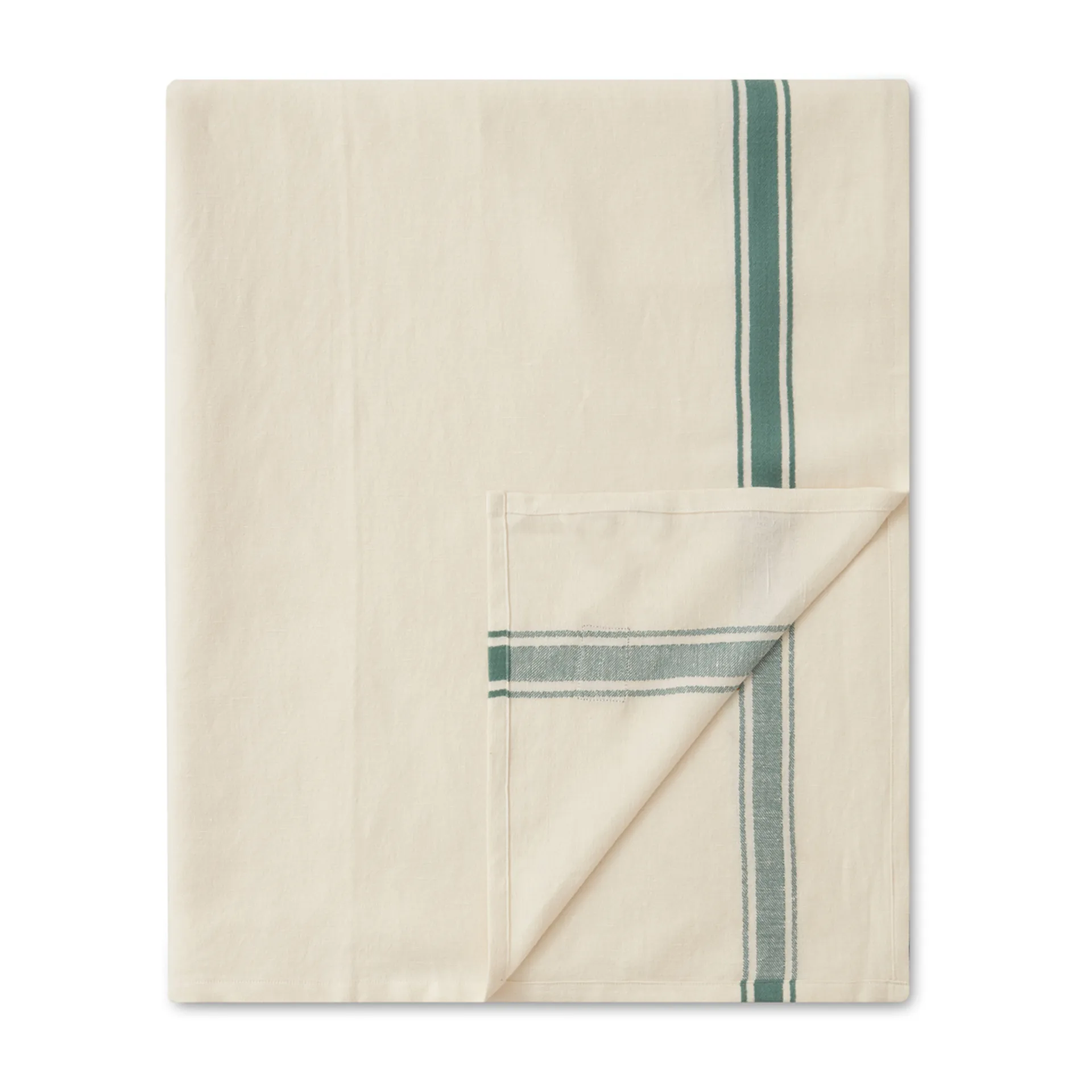 Side Stripes tablecloth 150x250 cm, Green Lexington