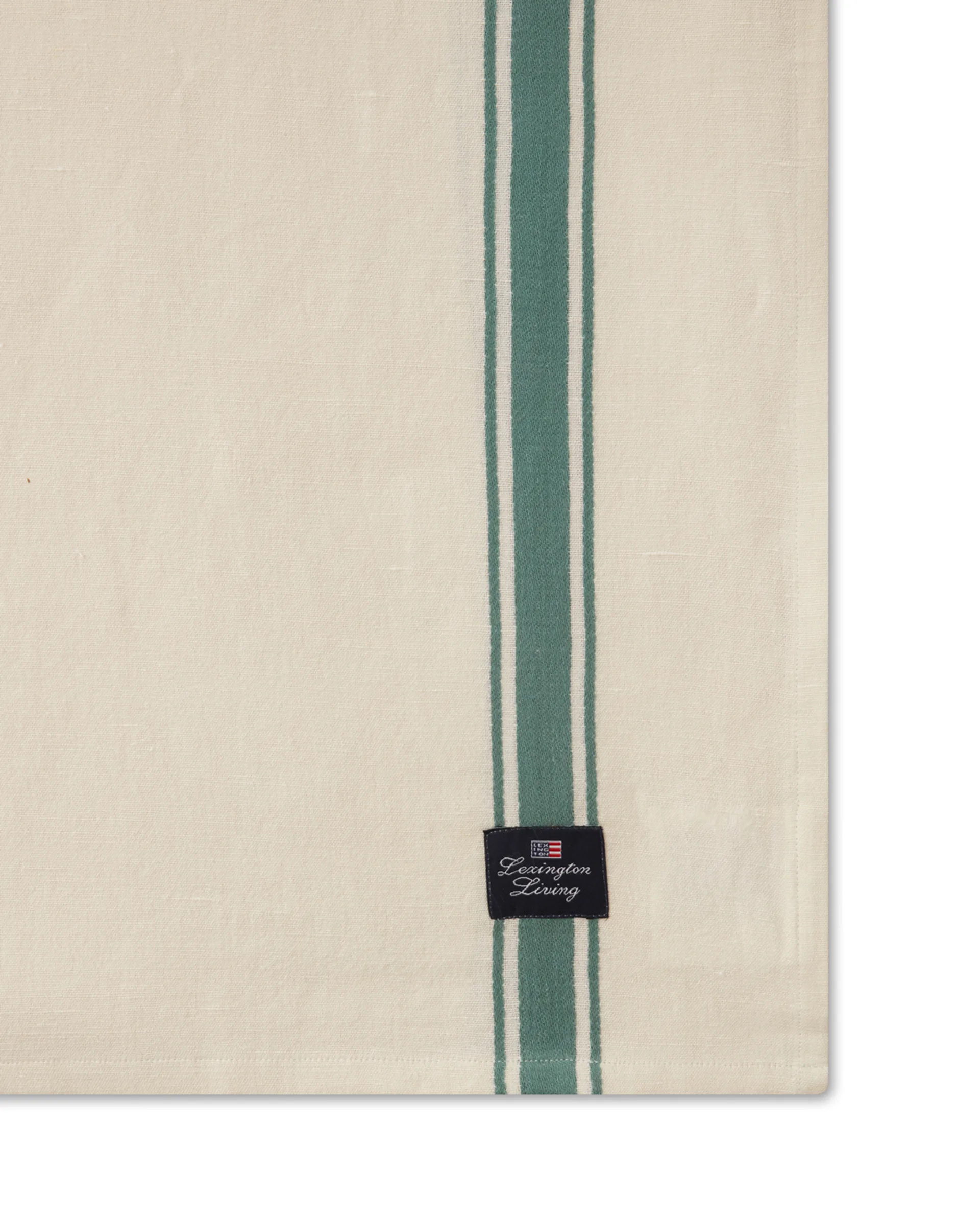 Side Stripes tablecloth 150x250 cm, Green Lexington