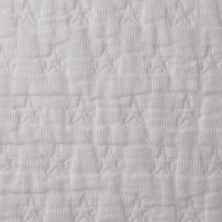 Star bedspread - White, 260x240 - Lexington