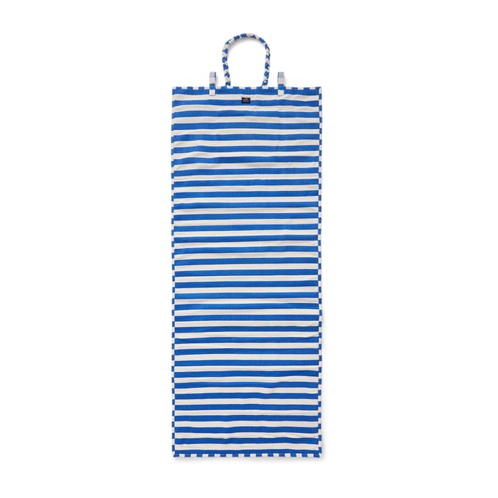 Striped beach mat 190x70 cm - Blue-white - Lexington