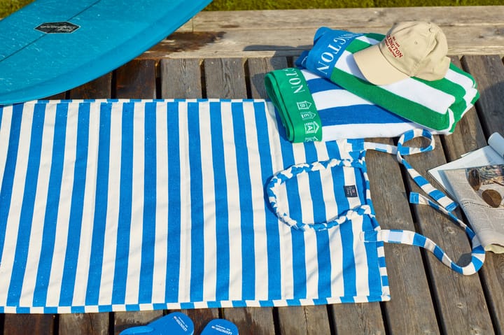 Striped beach mat 190x70 cm, Blue-white Lexington