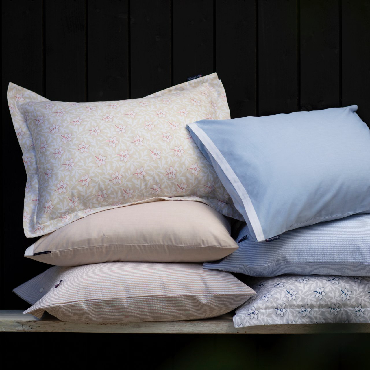 Seersucker pillowcase sale