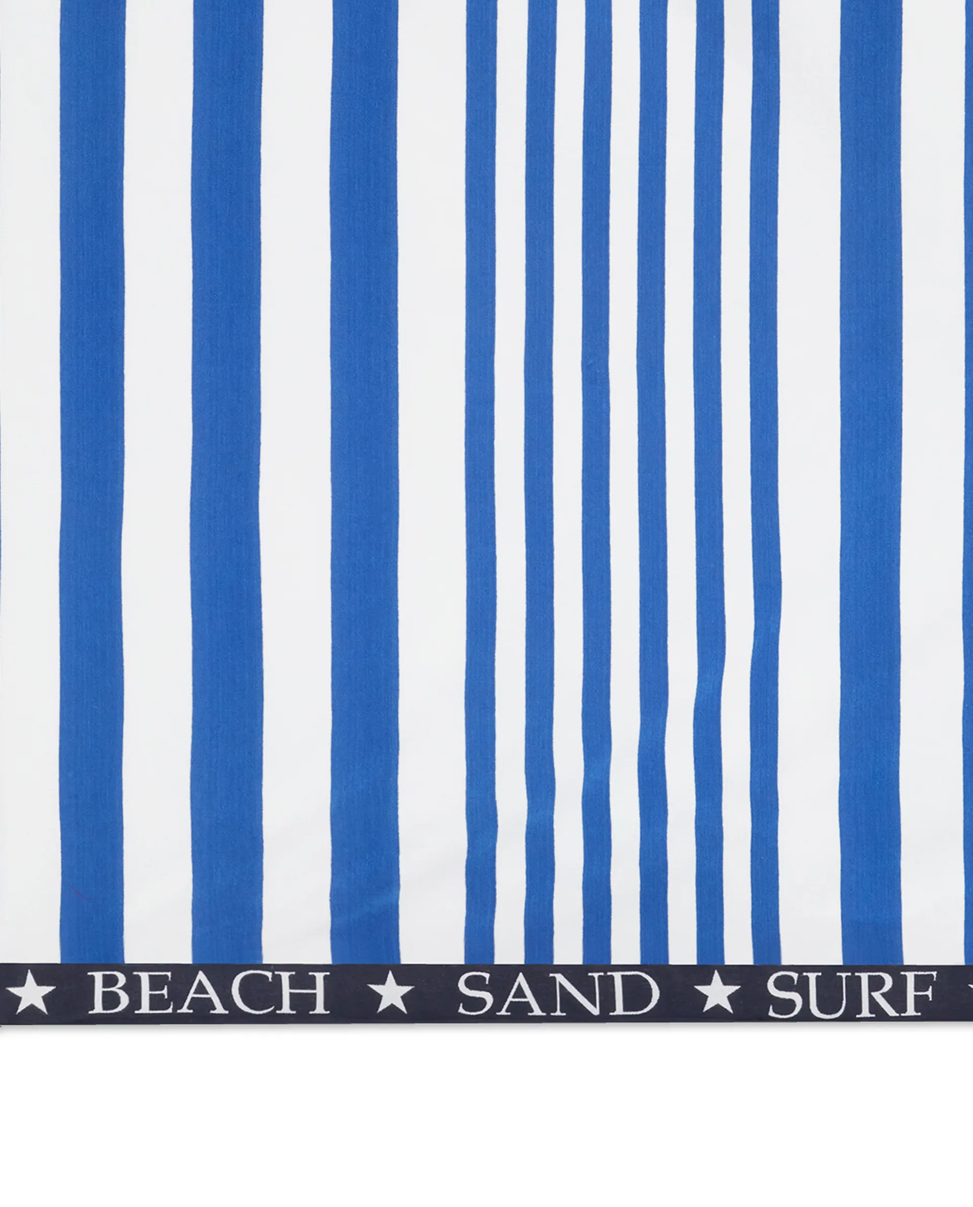 Striped Family beach towel 200x180 cm, Blue-white Lexington