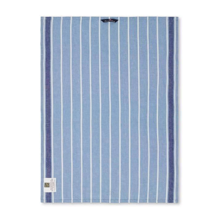 Striped kitchen towel 50x70 cm - Blue-White - Lexington