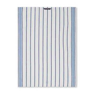 Striped kitchen towel 50x70 cm - White-blue - Lexington