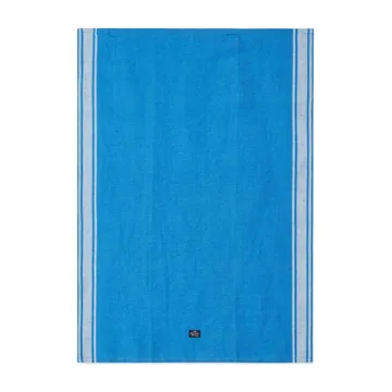 Striped Linen Cotton kitchen towel 50x70 cm - Blue-white - Lexington