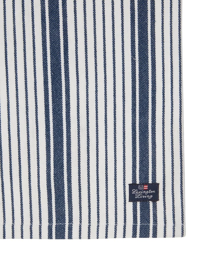 Striped Organic Cotton napkin 50x50 cm, Navy Lexington