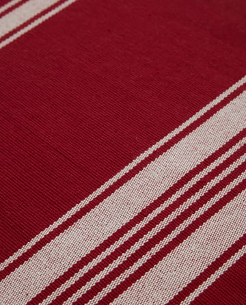 Striped Organic Cotton Rib placemat 40x50 cm - Red-white - Lexington