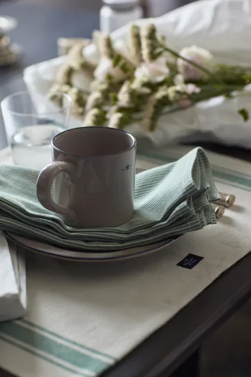 Striped placemat 40x50 cm - Green - Lexington