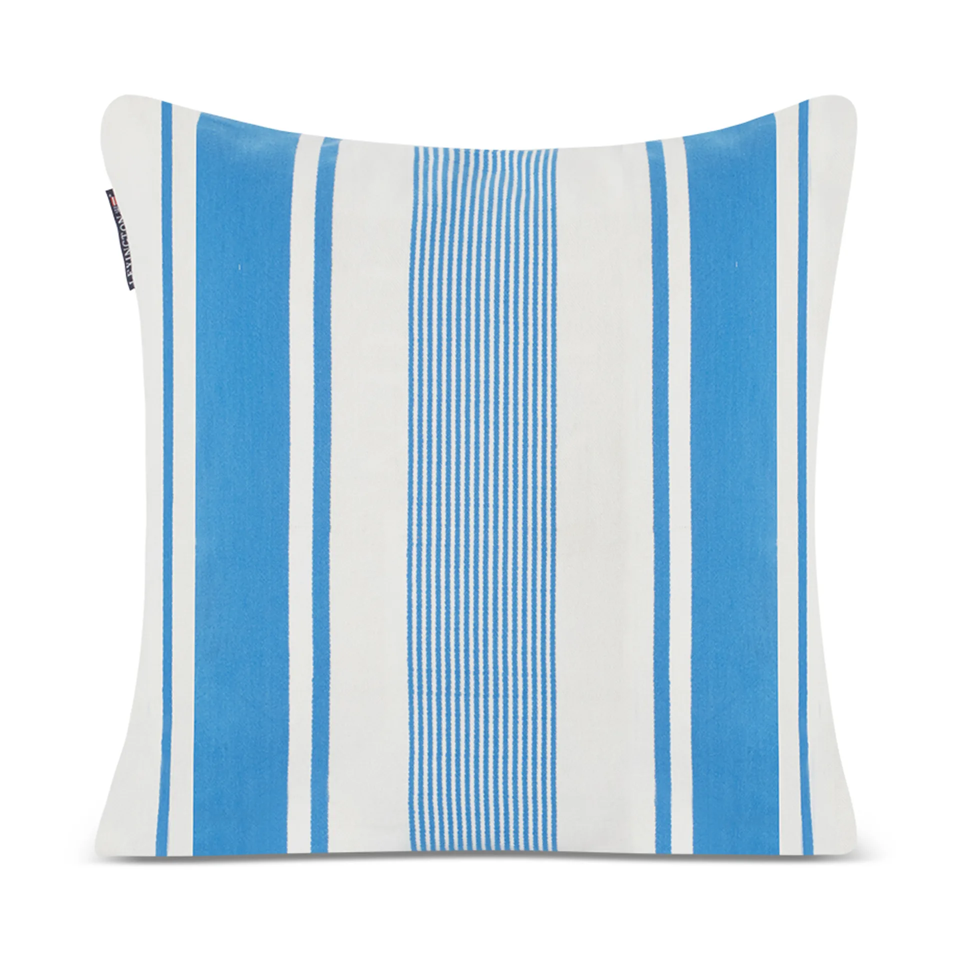 Striped Sea Salt Sun pillowcase 50x50 cm, Blue-white Lexington