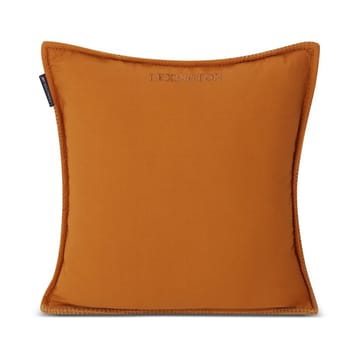 Structured Wool Cotton mix cushion cover 50x50 cm - Mustard - Lexington