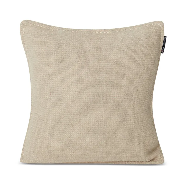 Structured Wool Cotton mix cushion cover 50x50 cm from Lexington