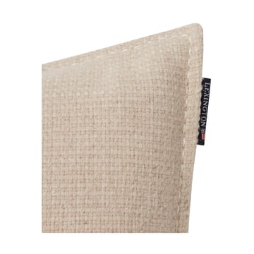 Structured Wool Cotton mix cushion cover 50x50 cm - Off-white - Lexington