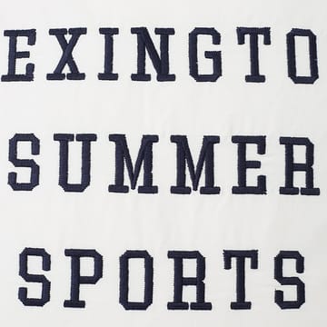 Summer Sports Twill pillowcase 50x50 cm - White-dark blue - Lexington