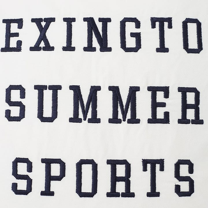 Summer Sports Twill pillowcase 50x50 cm - White-dark blue - Lexington