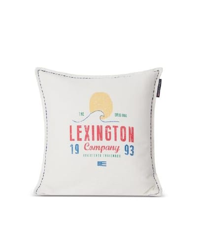 Sunset pillowcase 50x50 cm - White - Lexington