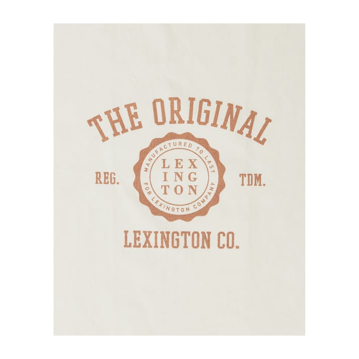 The Original Cotton Twill kitchen towel 50x70 cm - Off White-brown - Lexington