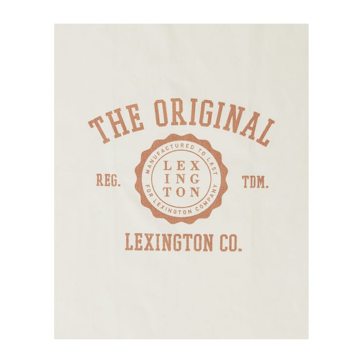 The Original Cotton Twill kitchen towel 50x70 cm, Off White-brown Lexington