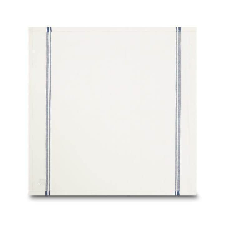 Twill fabric napkin 50x50 cm - white-blue - Lexington