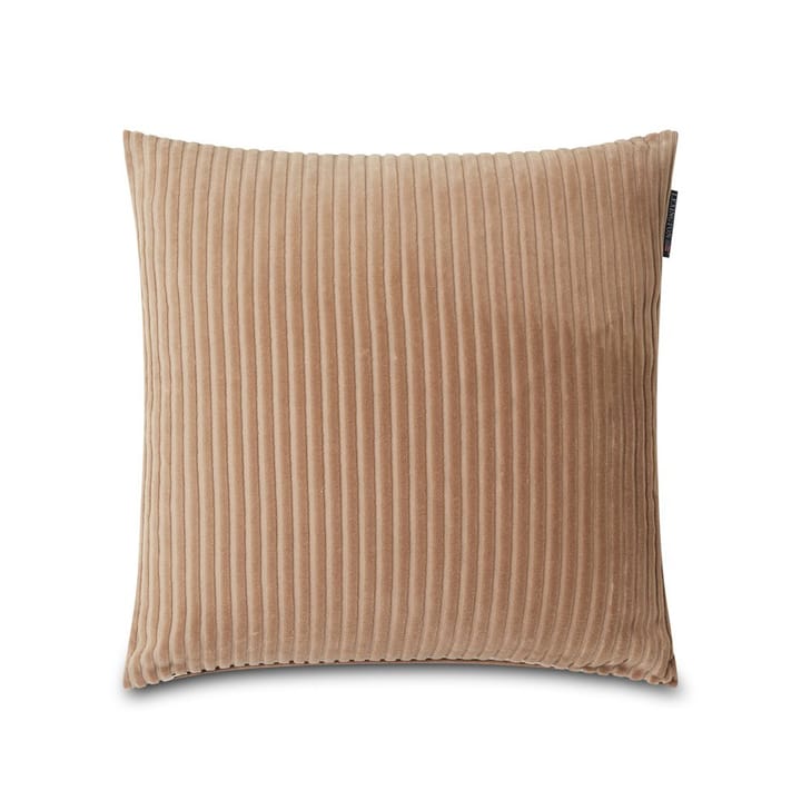Velvet Cord cushion cover 50x50 cm - dark beige - Lexington