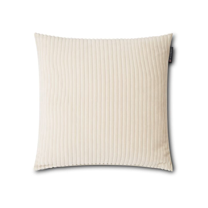 Velvet Cord cushion cover 50x50 cm - off white - Lexington