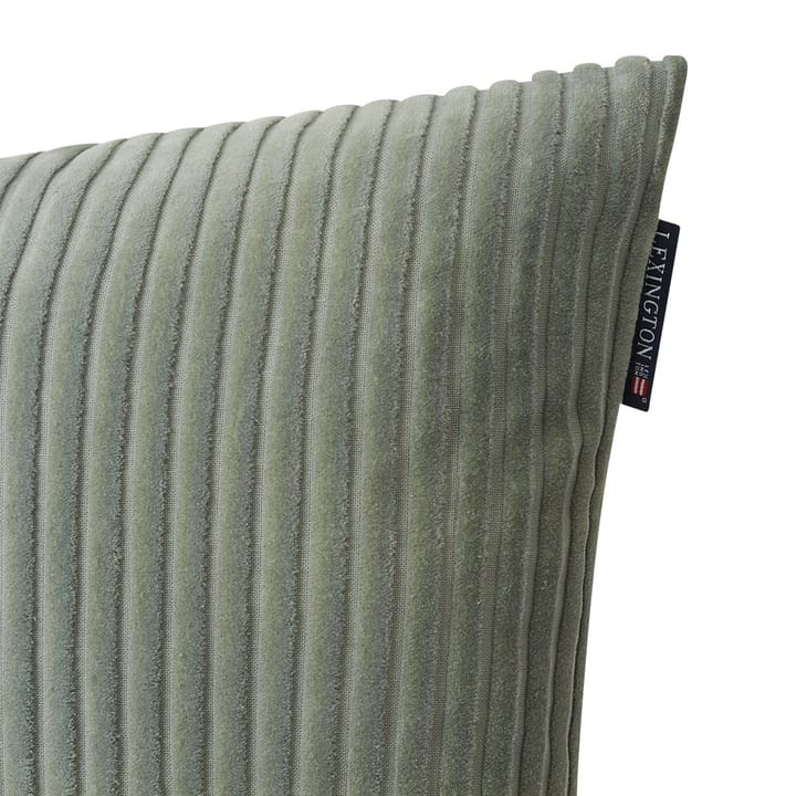 Velvet Cord cushion cover 50x50 cm - sage green - Lexington
