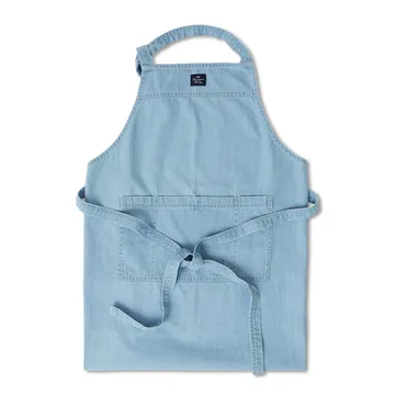 Washed denim apron 80x105 cm - Light blue Denim - Lexington