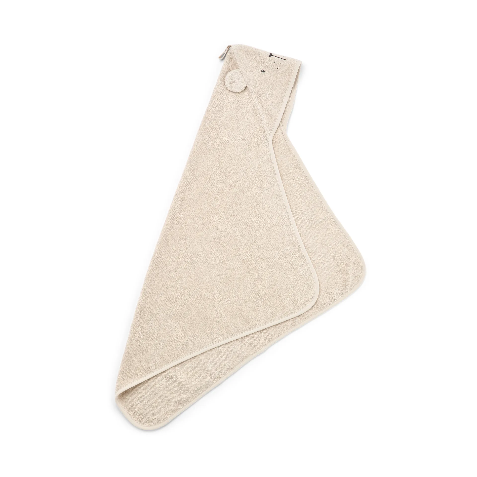 Albert bath cape towel with hood 70x70 cm, Sandy Liewood