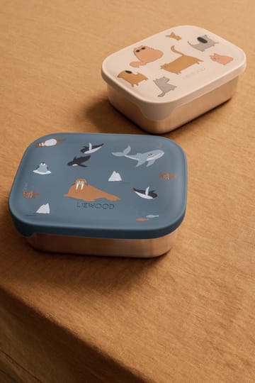 Arthur lunchbox 13.5x17 cm - Arctic Sea-Ocean view - Liewood