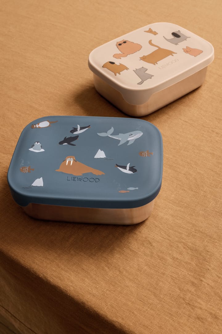 Arthur lunchbox 13.5x17 cm, Arctic Sea-Ocean view Liewood