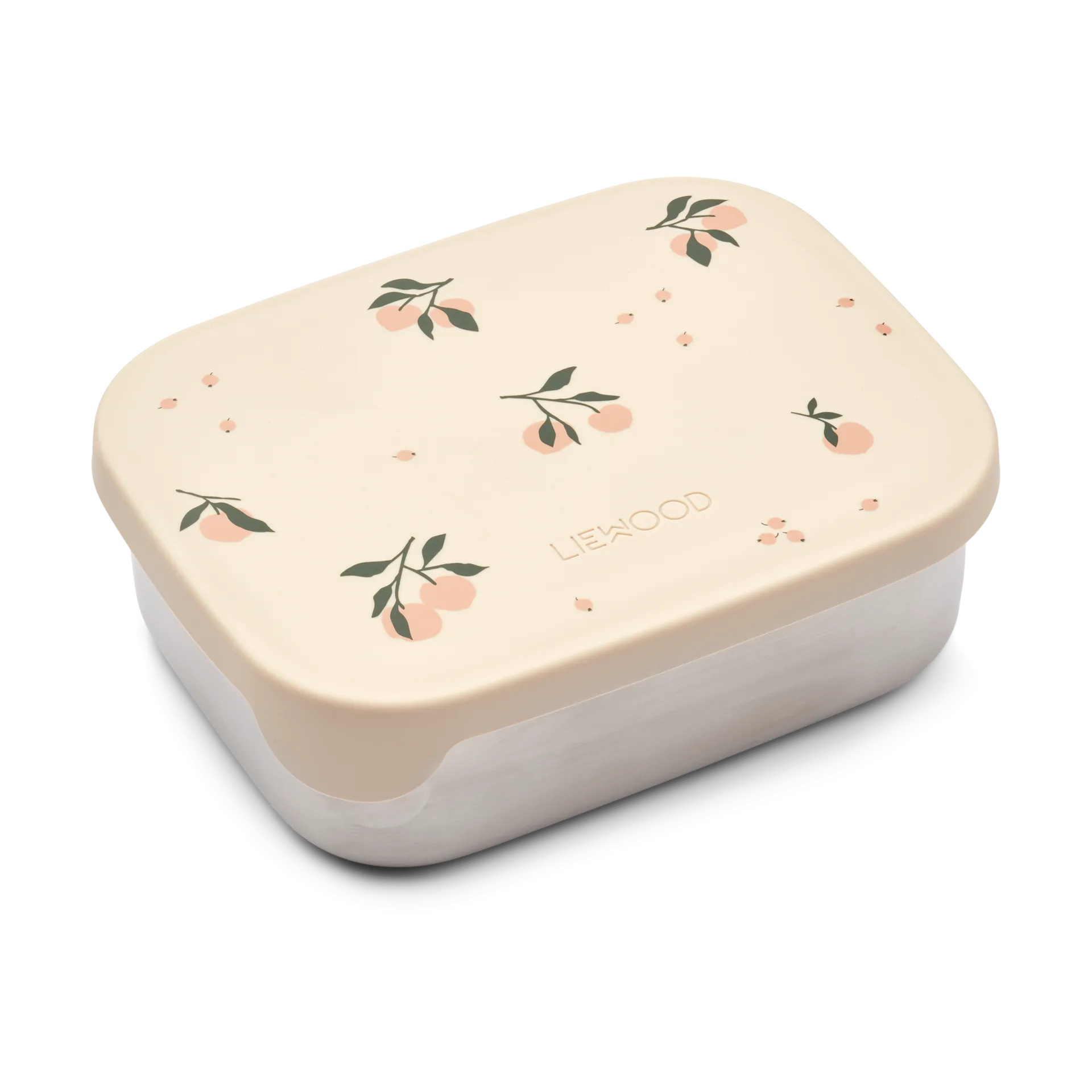 Arthur lunchbox 13.5x17 cm, Peach-Sea shell mix Liewood