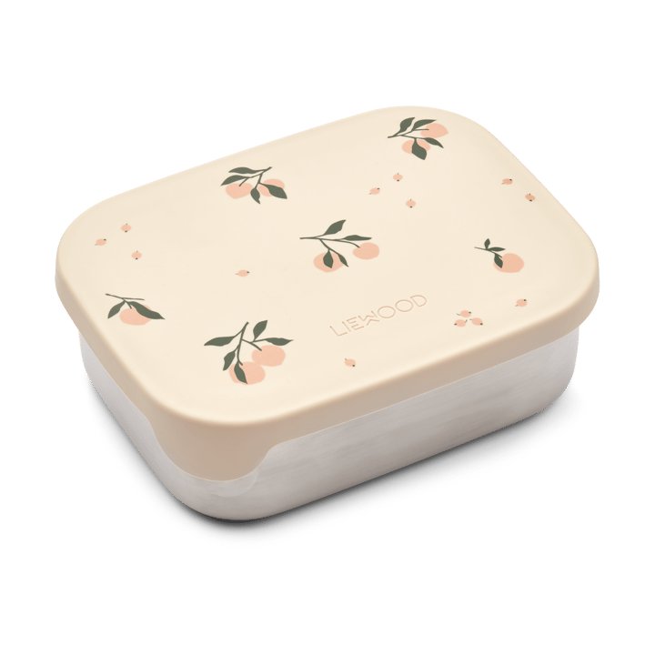 Arthur lunchbox 13.5x17 cm - Peach-Sea shell mix - Liewood
